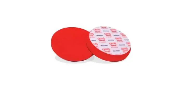 Griots Garage Red Foam Waxing Pad 6.5in – Set of 2 – Case of 12