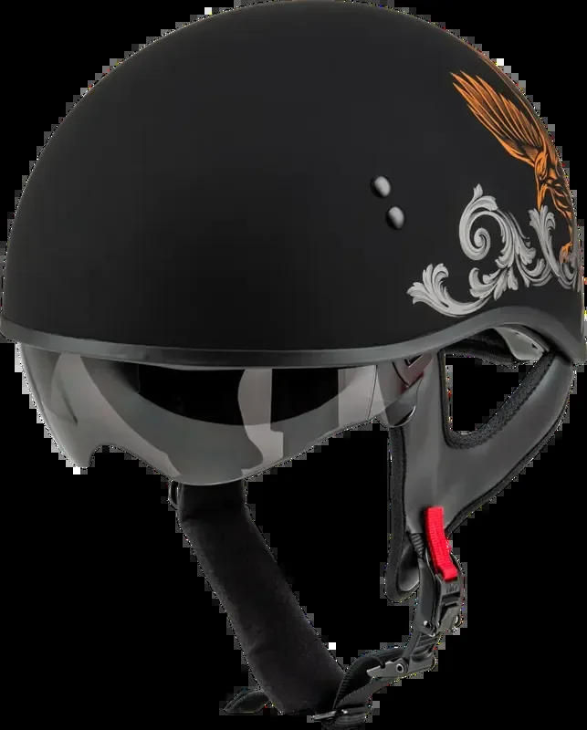 H16510948 Hh 65 Corvus Helmet Matte Black/Silver/Orange 2x