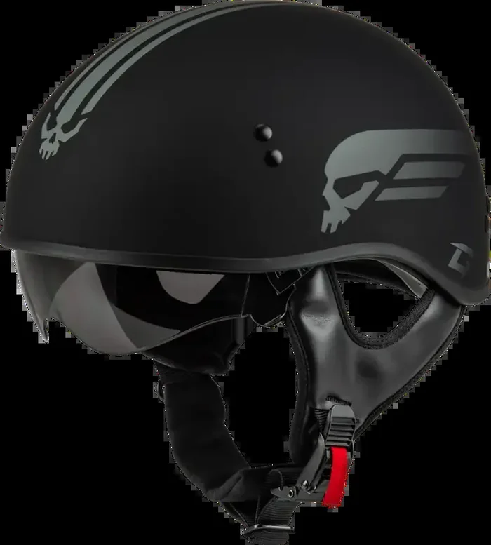 H16511813 Hh 65 Retribution Helmet Matte Black/Silver Xs