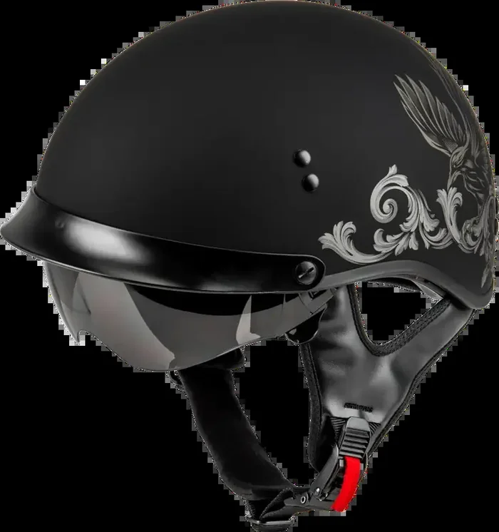 H96510954 Hh 65 Corvus Helmet W/ Peak Matte Black/Tan Sm