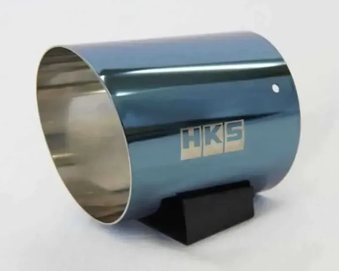 HKS Hi-Power SPEC-L Tail Tip Cover 94mm 118A-L Blue-SUS Tip