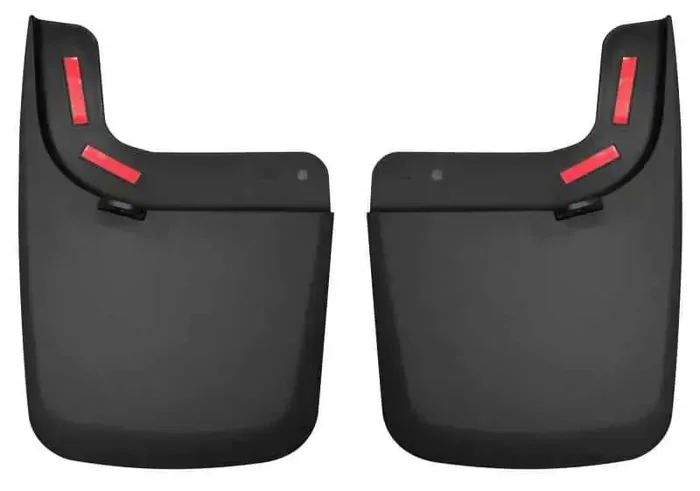 Husky Liners 17 Ford F-250 Super Duty / F-350 Super Duty Rear Mud Guards (w/ Flares) Black