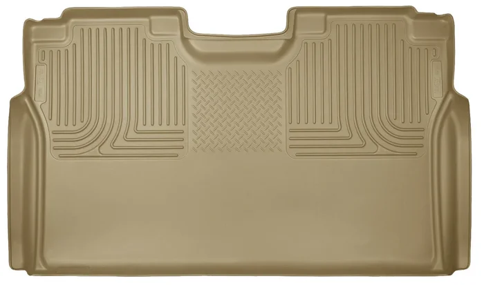 Husky Liners 2nd Seat (Full Coverage) Ford F-150 SuperCrew Cab WeatherBeater Tan – 19373