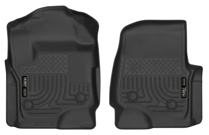Husky Liners Ford F-250/F-350/F-450 Super Duty Front Floor Liners Black – 52731