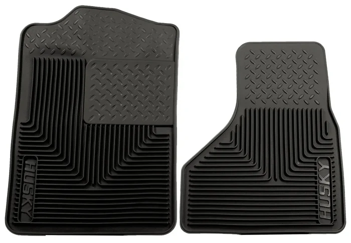 Husky Liners Heavy Duty Front Floor Mats Ford F-Series Super Duty Black – 51201
