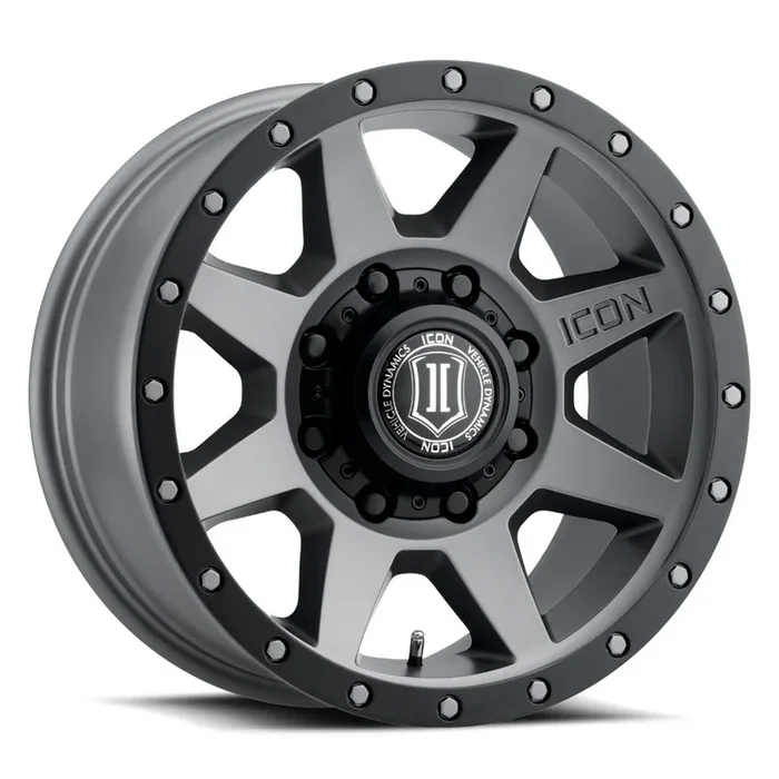 ICON Alloys Rebound HD Titanium – 18×9 | 8×170 | 6 ET | 5.25″ BS – 1818908152TT