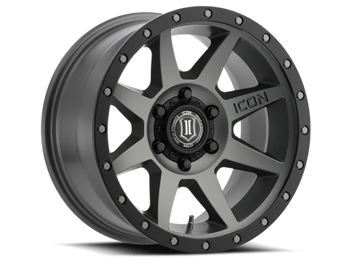 ICON Alloys Rebound Titanium – 17×8.5 | 6×5.5 | 0 ET | 4.75″ BS – 1817858347TT