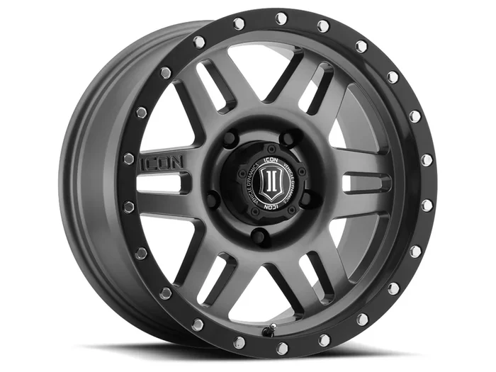 ICON Alloys Six Speed Gun Metal – 17×8.5 | 5×150 | 25 ET | 5.75″ BS – 1417855557GM