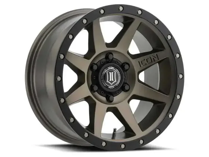 ICON Rebound 17×8.5 6×5.5 25mm Offset 5.75in BS 95.1mm mm Bore Bronze Wheel
