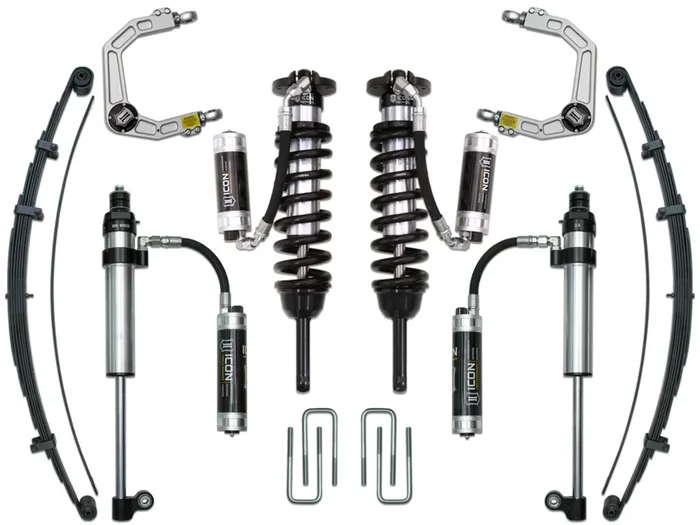 ICON Tacoma 0-3.5″ / 0-2.75″ Stage 9 Suspension System, Billet – K53009