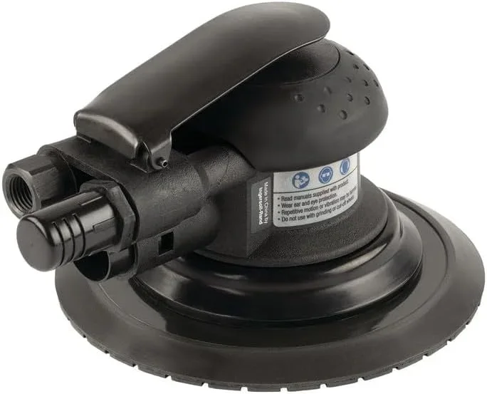 Ingersoll Rand 4151 Random Orbital Air Sander, 3/16″ Orbit, 6″ Vinyl Pad, 12,000 RPM, 0.2 HP