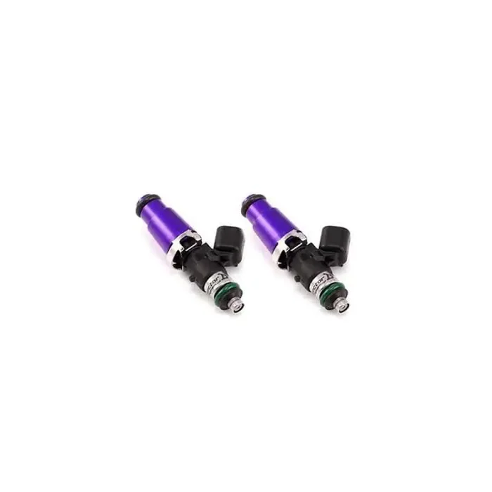 Injector Dynamics 1340cc Injectors – 60mm Length – 14mm Purple Top – 14mm Lower O-Ring (Set of 2)