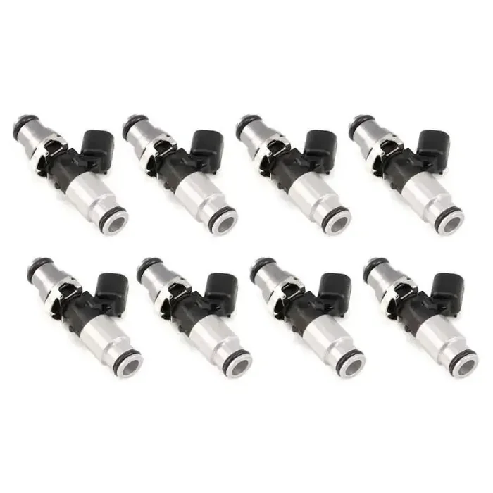 Injector Dynamics 2600-XDS Injectors – 60mm Length – 14mm Top – 14mm Bottom Adapter (Set of 8)