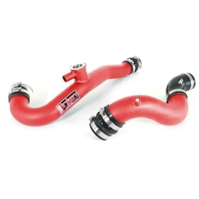 Injen 15-19 Ford Mustang 2.3L EcoBoost Aluminum Intercooler Piping Kit – Wrinkle Red