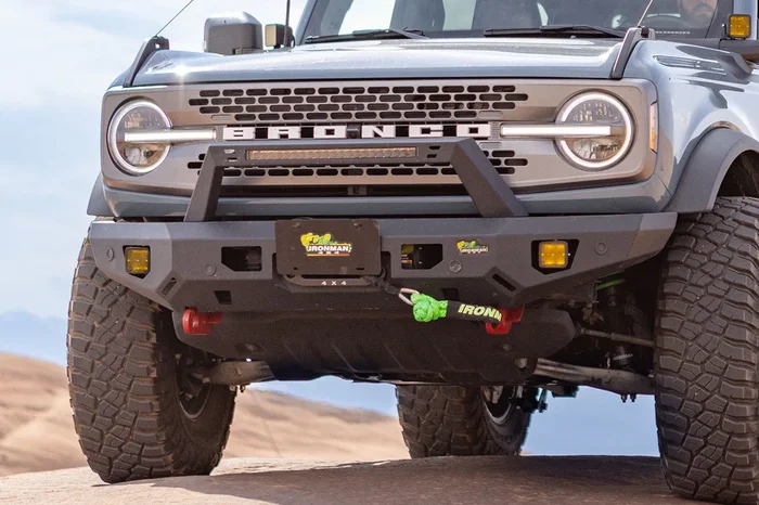 IRONMAN 4×4 Raid Front Bumper (2021+ Ford Bronco)