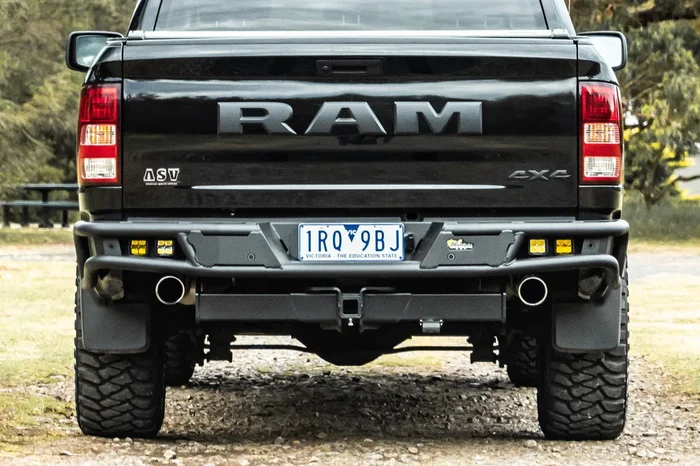 IRONMAN 4×4 Raid Rear Bumper Kit (2013-2018 Ram 1500)