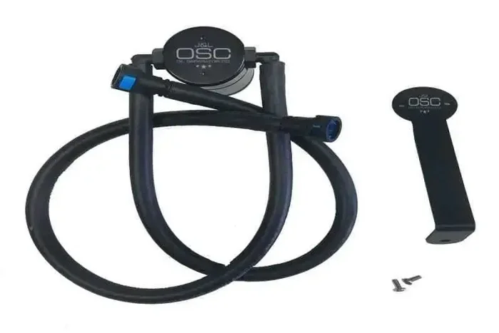 J&L 12-15 Chevrolet Camaro ZL1 6.2L Passenger Side Oil Separator 3.0 – Black Anodized