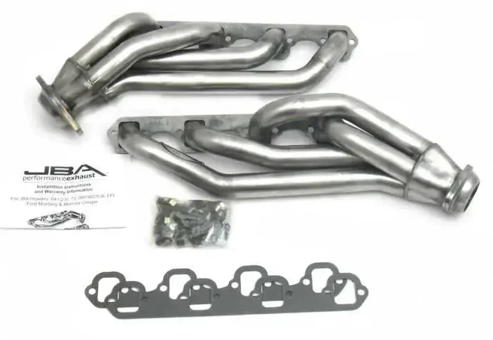 JBA 65-73 Ford Mustang 260-302 SBF 1-5/8in Primary Raw 409SS Mid Length Header