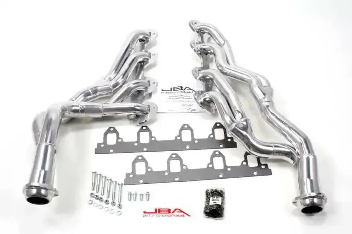 JBA 67-70 Ford Mustang 390-428 FE 1-3/4in-2-1/2in Primary Silver Ctd Tri Y Header