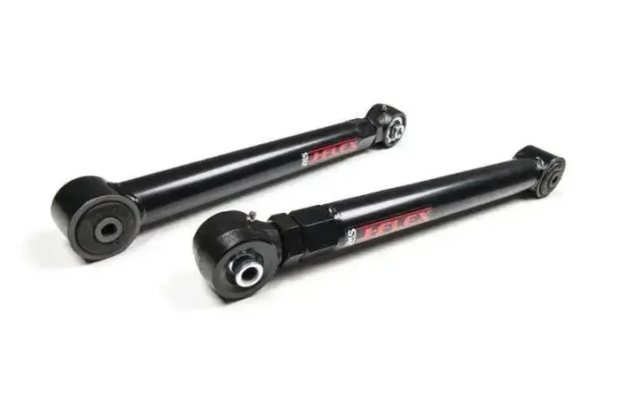 JKS Manufacturing Jeep Wrangler JK Adjustable J-Flex Lower Control Arms – Rear