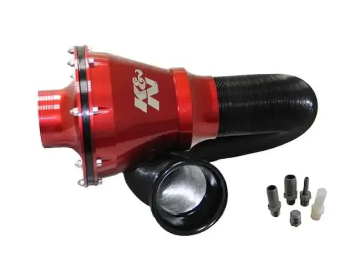 K&N Universal Apollo Red Cold Air Intake – 70mm OD FLG PP