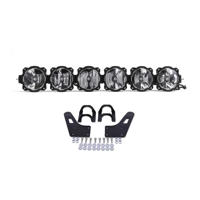 KC HiLiTES 39″ Pro6 Gravity LED 6-Light Light Bar System, 120W Combo Beam for Yamaha YXZ1000R – 91310