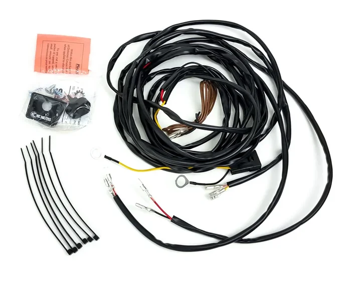 KC HiLiTES Cyclone LED Universal Wiring Harness for 2 Lights – 63082