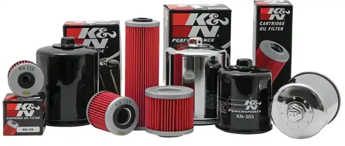 KN-170 Oil Filter Black