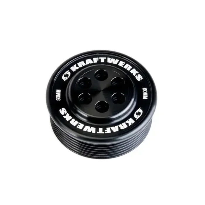KraftWerks Supercharger Pulley – 80mm 7 Rib