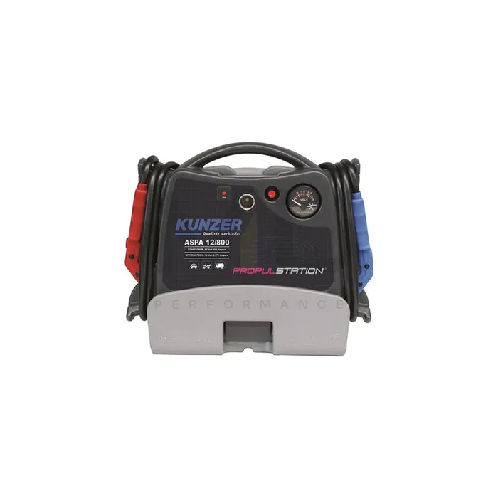 KUNZER ASPA 12/800 Battery Charger with jump starter, 230V, 12V
