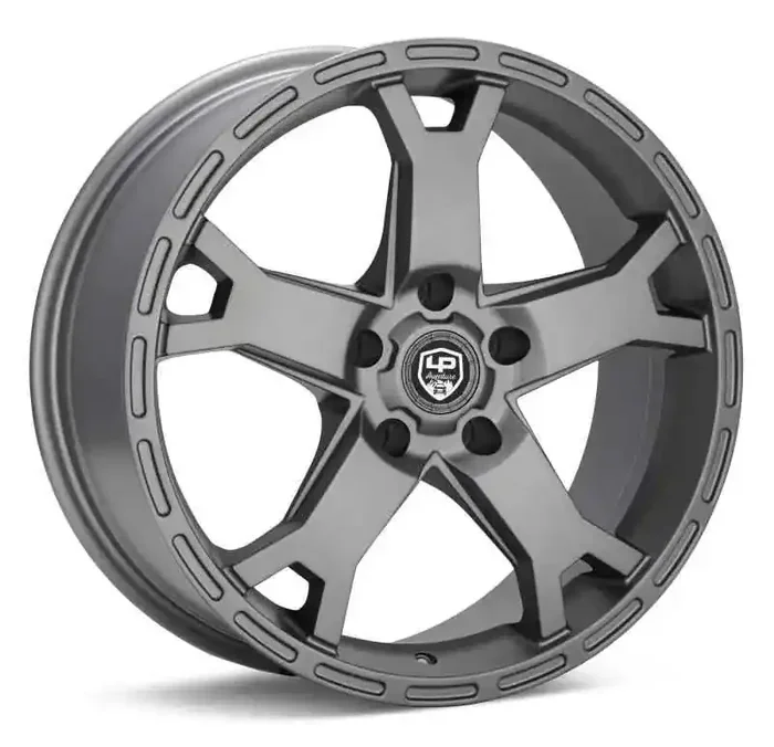 LP Aventure LP2 18×8 5-112 ET38 Matte Grey Wheel