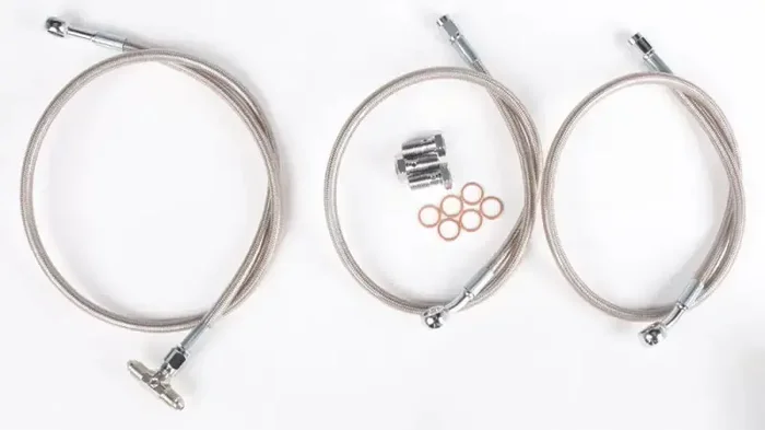 LTR450-F Brakeline Front Suzuki Std