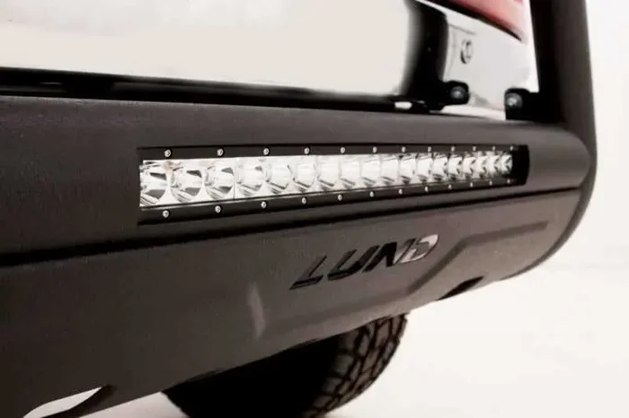 Lund 09-17 Dodge Ram 1500 (Excl. Rebel Models) Bull Bar w/Light & Wiring – Black