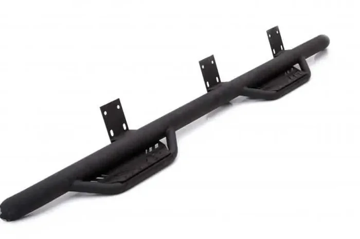 Lund 15-18 Ford F-150 SuperCrew Terrain HX Step Nerf Bars – Black