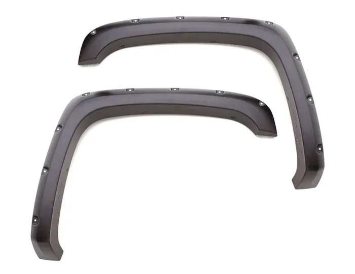 Lund Rivet Style Fender Flare Set, Black for Chevy Silverado 1500 Short Bed – RX111-2TB