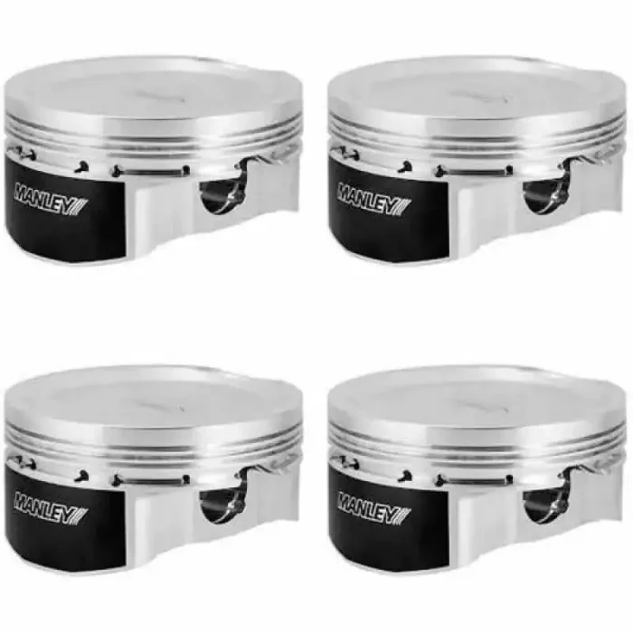 Manley 04+ Subaru WRX STi (EJ257) STD Stroke 99.55mm +.05mm Bore 8.5 1 Dish Piston and Ring Set