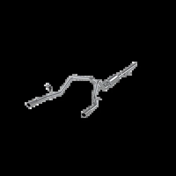 MBRP 3 Inch Cat Back Exhaust System Dual Split Rear T409 Stainless Steel For 14-18 Silverado/Sierra 1500 – S5084409