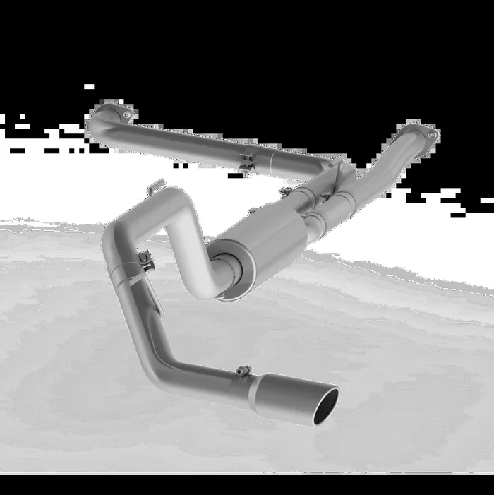 MBRP 3 Inch Cat Back Exhaust System Single Side Aluminized Steel For 16-19 Nissan 5.6L Titan XD – S5408AL