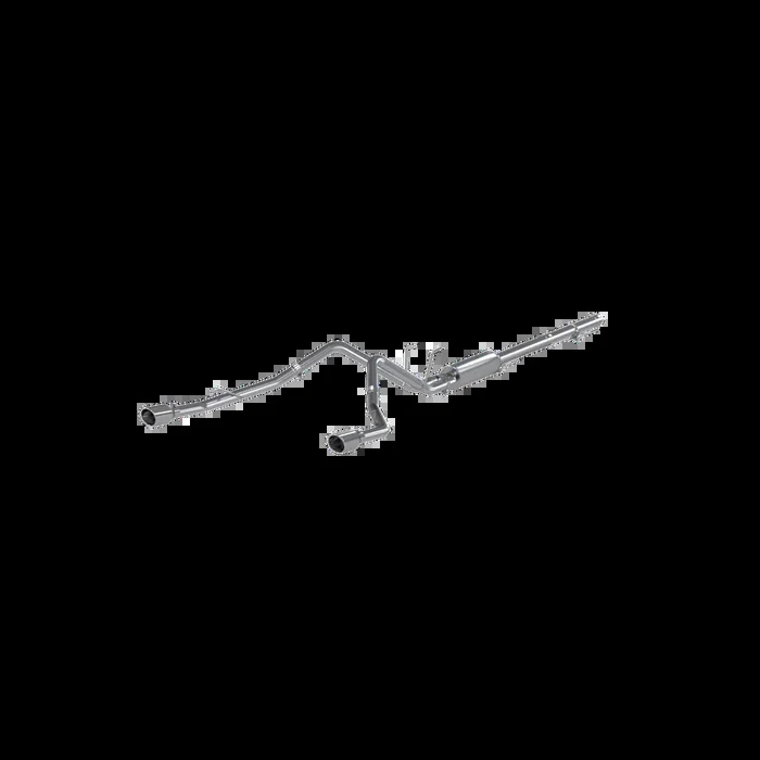 MBRP Cat Back Exhaust System Dual Split Rear Aluminized Steel Through Stock Bumper For 09-18 Ram 1500 5.7L 19-23 Ram 1500 Classic – S5146AL