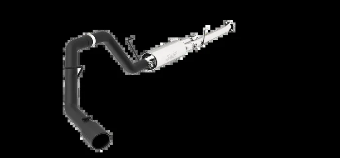MBRP Cat Back Exhaust System Single Side Black Aluminized Steel For 09-21 Toyota Tundra 5.7L, EC-Std. and SB/Crew Cab/Short Bed – S5314BLK