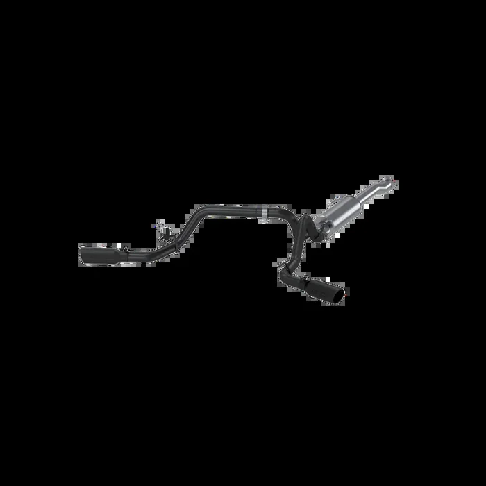 MBRP Toyota 3 Inch Cat Back Exhaust System For 16-23 Toyota Tacoma 3.5L Dual Split Side Black Series – S5340BLK