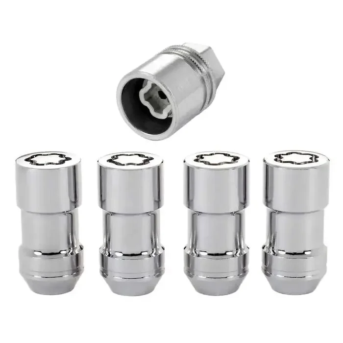 McGard Wheel Lock Nut Set – 4pk. (Cone Seat) 9/16-18 / 7/8 Hex / 1.765in. Length – Chrome