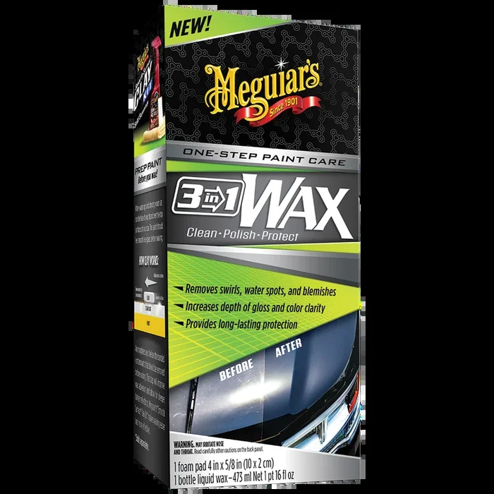 Meguiar’s 3 in 1 Wax – 16 oz.