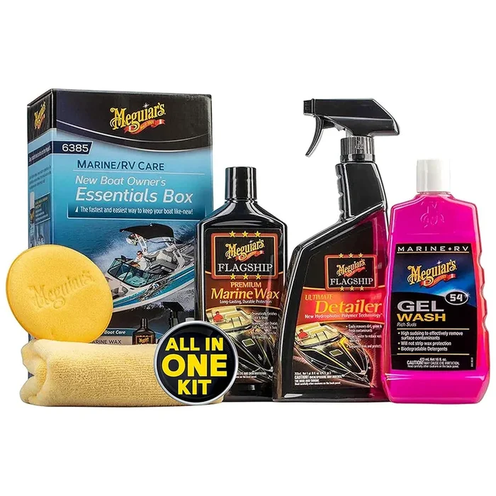 Meguiar’s Marine/RV New Boat Owner’s Essentials Box