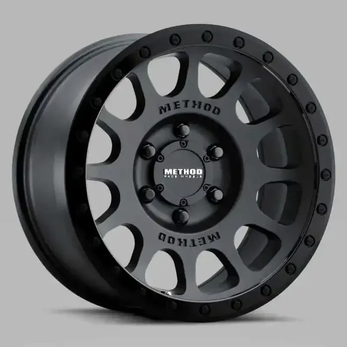 Method MR305 NV 17×8.5 0mm Offset 6×135 94mm CB Double Black Wheel