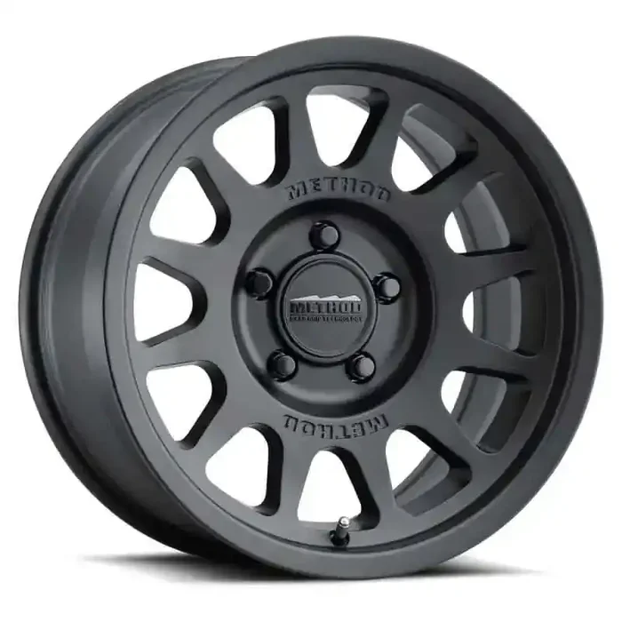 Method MR703 17×8.5 +35mm Offset 5×150 110.5mm CB Matte Black Wheel
