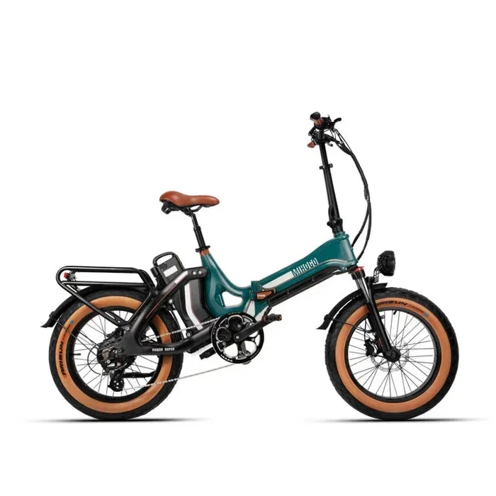 MIHOGO ONE Utility EBIKE GREEN (28mph/149miles range)