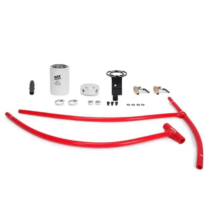 Mishimoto 03-07 Ford 6.0L Powerstroke Coolant Filtration Kit – Red