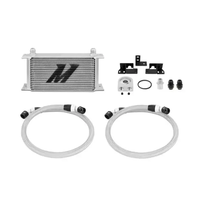 Mishimoto 07-11 Jeep Wrangler JK Oil Cooler Kit – Silver