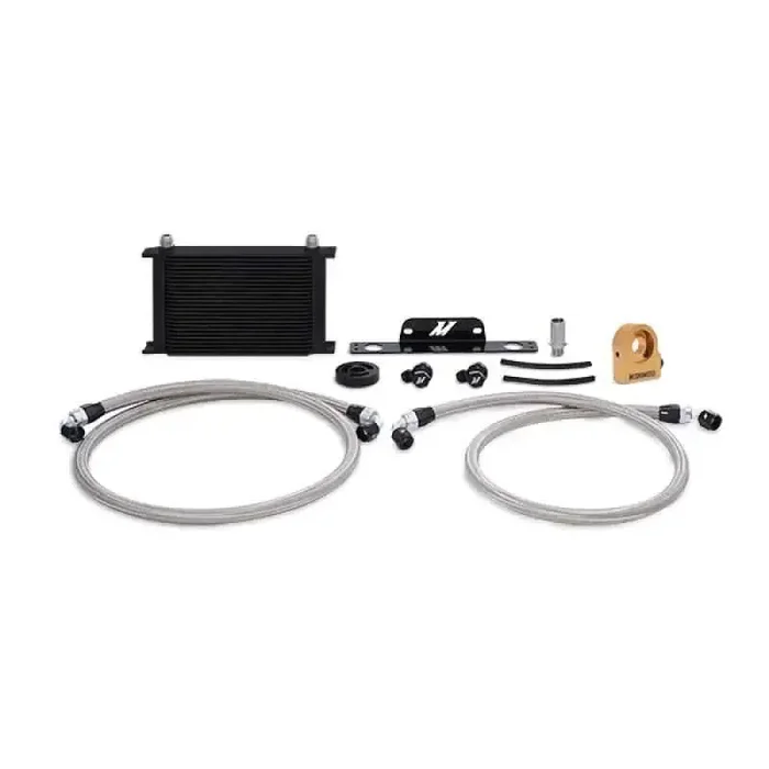 Mishimoto 10-15 Chevrolet Camaro SS Thermostatic Oil Cooler Kit – Black